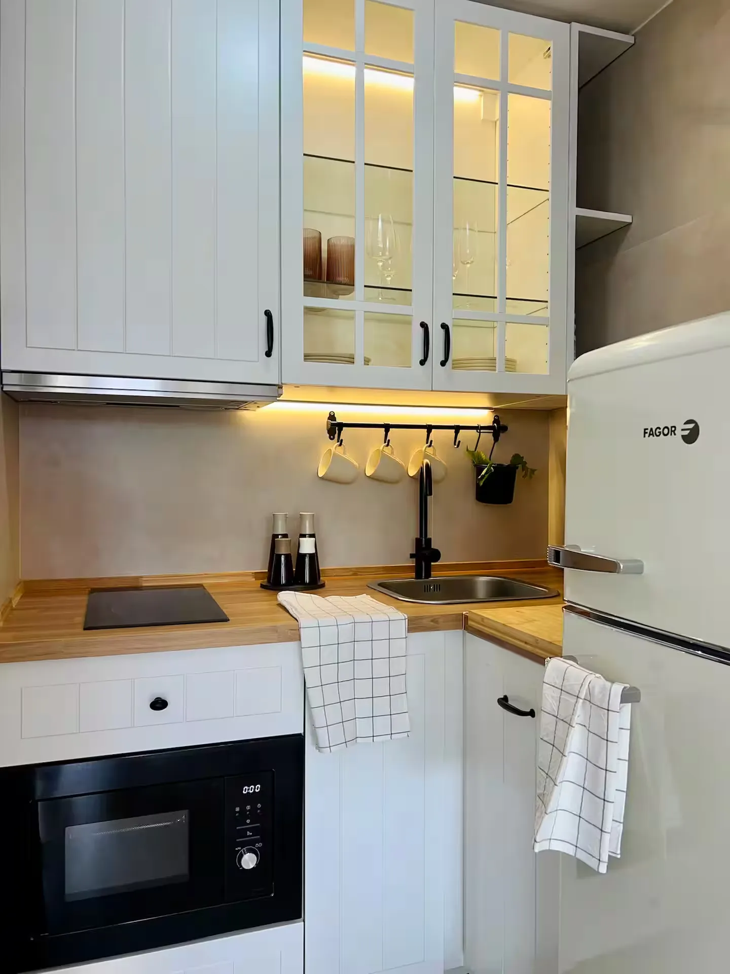Cocina de la casa moderna